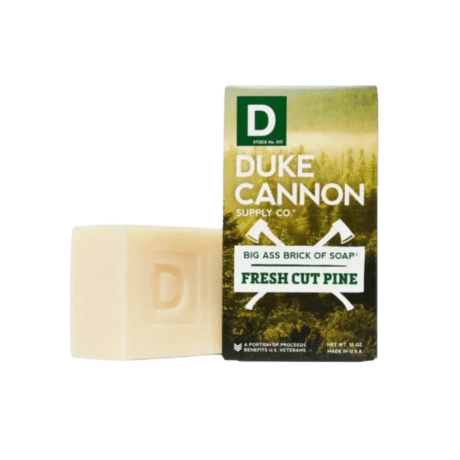 Big Ass Brick of Soap Duke Cannon - FRESH CUT PINE