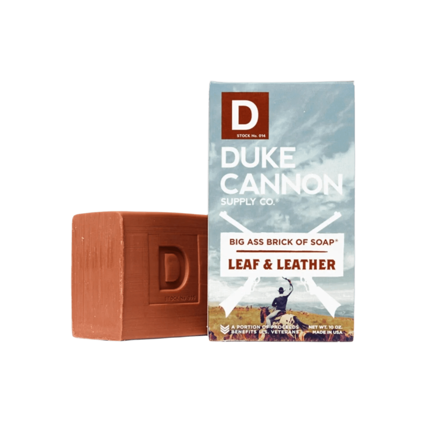 Big Ass Brick of Soap Duke Cannon - LEAF AND LEATHER