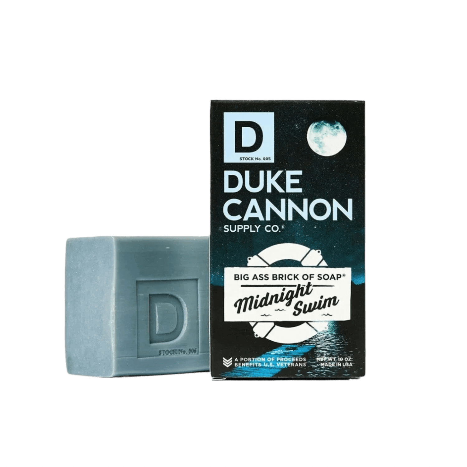 Big Ass Brick of Soap Duke Cannon - MIDNIGHT SWIM
