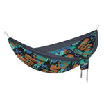 DoubleNest Print Hammock Eagles Nest Outfitters - LAGOON