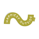 Vinyl Sticker Large Endless August - HAPPIEST OUTSIDE