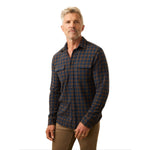 Men’s Legend Sweater Shirt Faherty - NDC NAVY WOODLAND