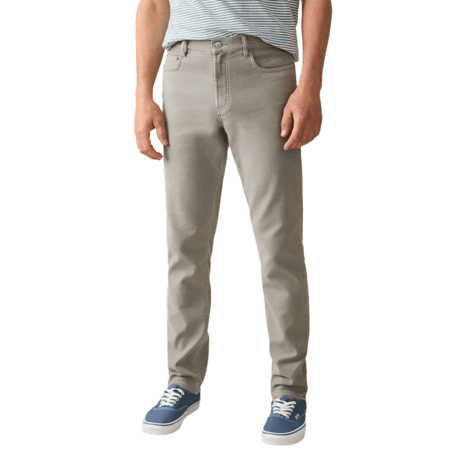 Men’s Stretch Terry 5-Pocket Pant Faherty - IRN IRON / 28x30