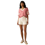 Women’s Sunwashed Slub Varsity Tee Faherty