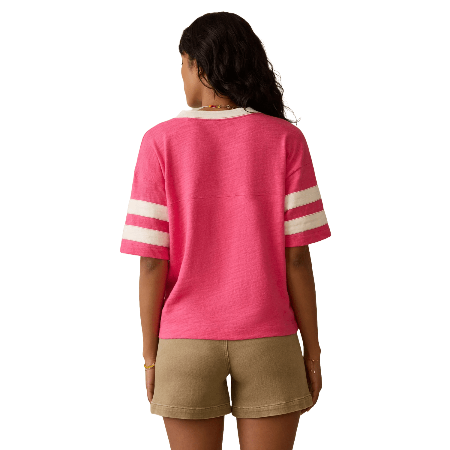 Women’s Sunwashed Slub Varsity Tee Faherty