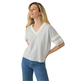 Women’s Sunwashed Slub Varsity Tee Faherty - GYV GREY / XS