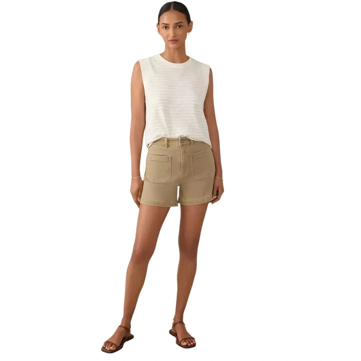 Women’s Sunwashed Slub Muscle Tank Faherty