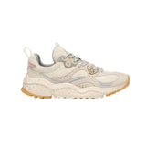 Women’s Wave Flower Mountain - HAIRY VELOUR | SUEDE WHITE