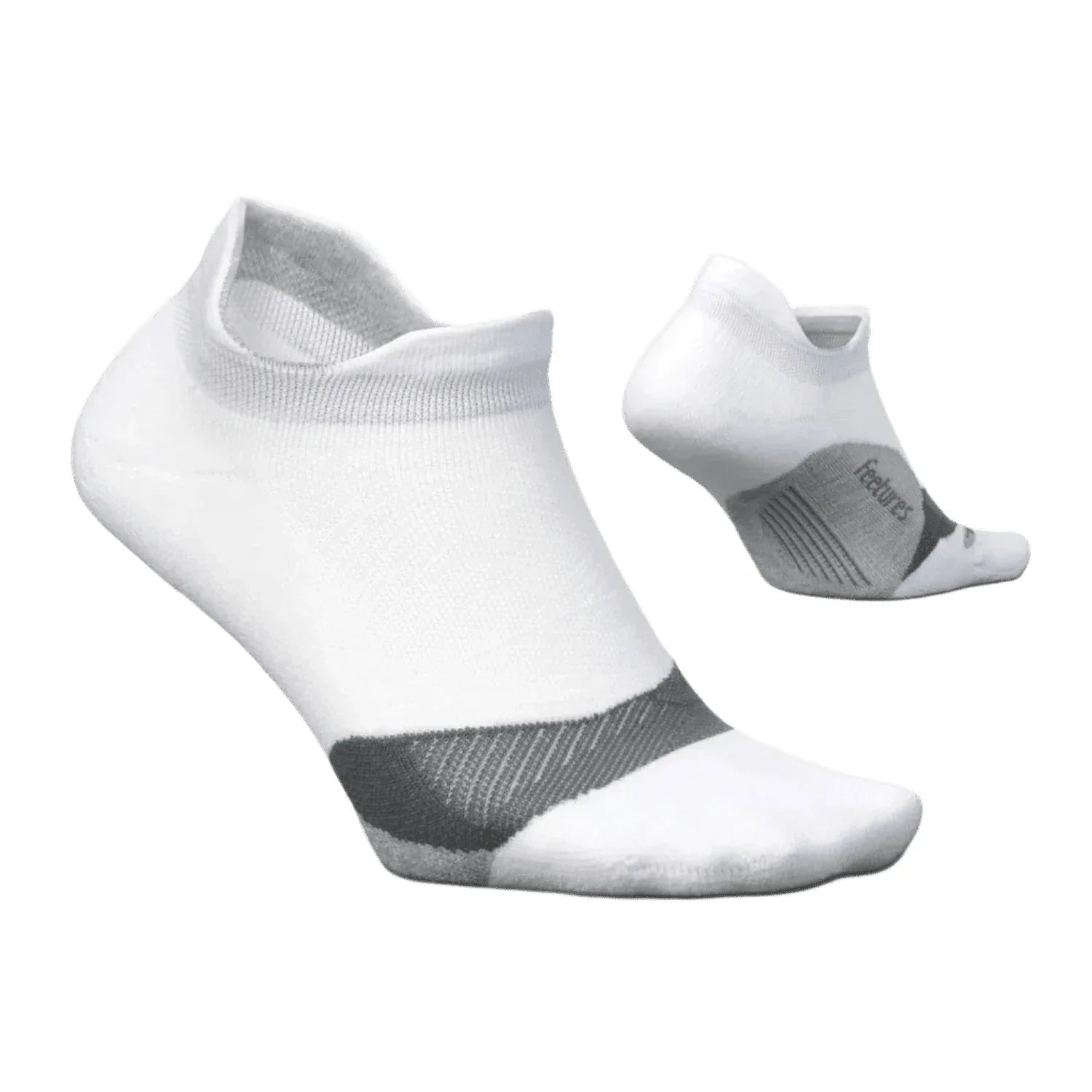 Elite Light Cushion No Show Tab Socks Feetures