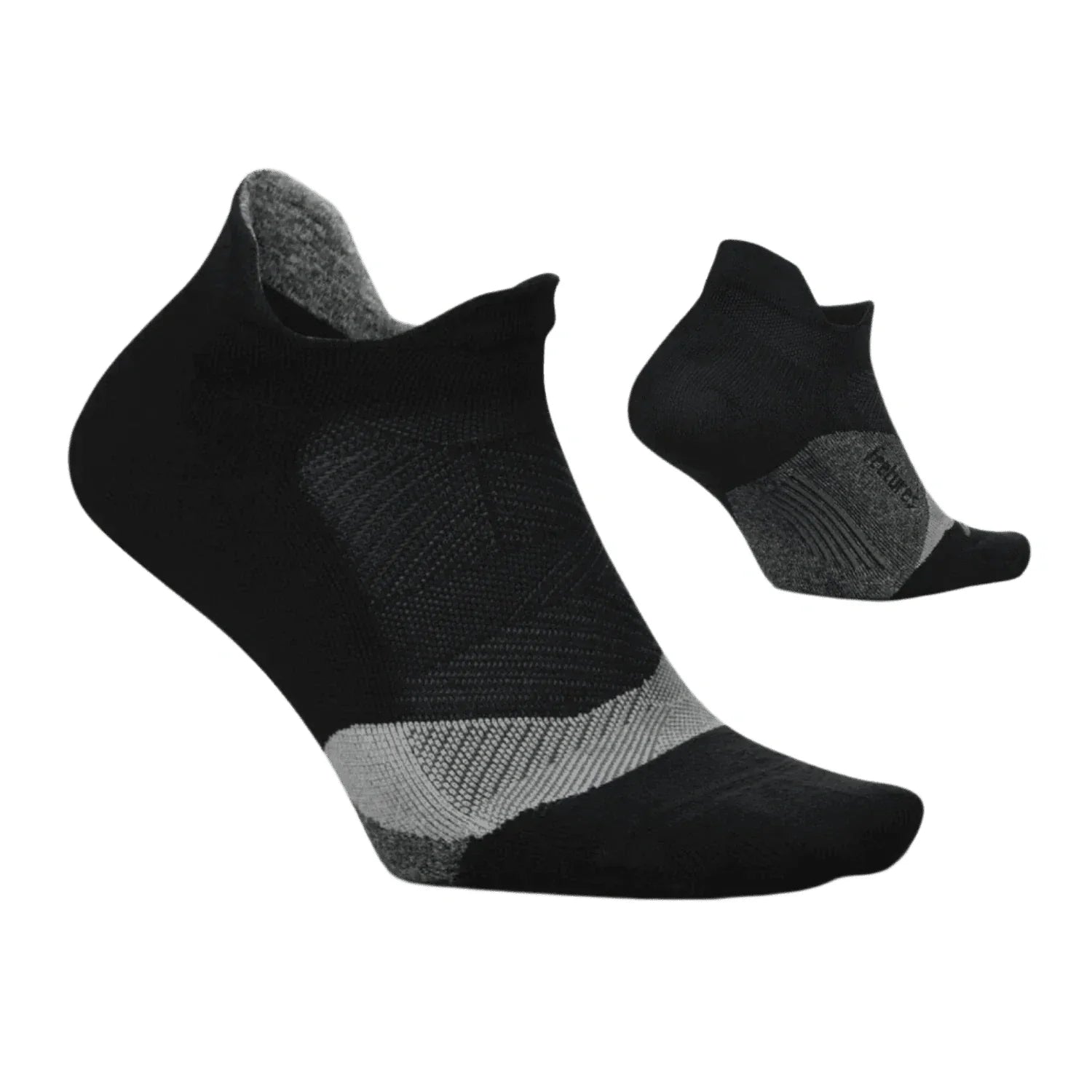 Elite Light Cushion No Show Tab Socks Feetures