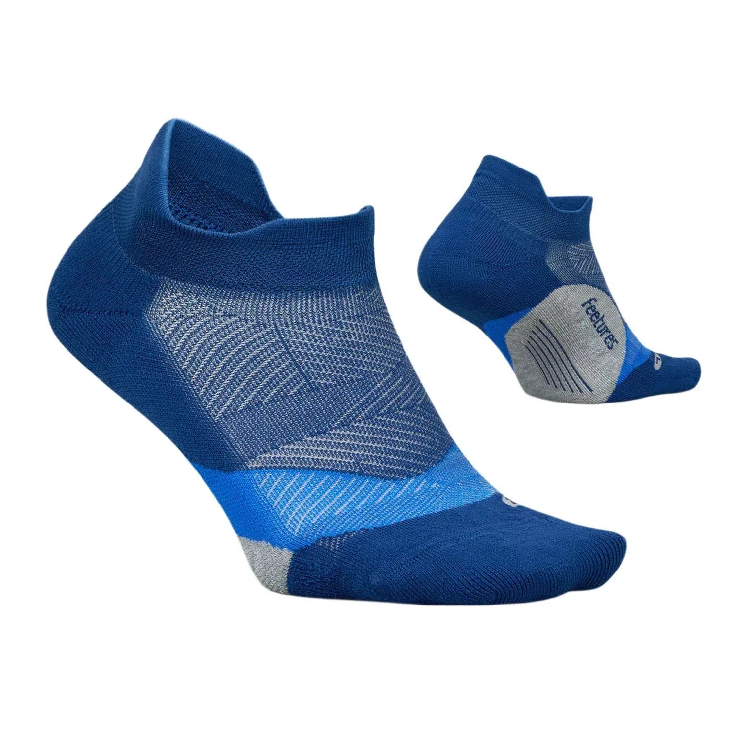 Elite Light Cushion No Show Tab Socks Feetures