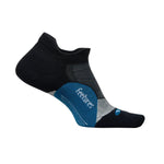 Elite Light Cushion No Show Tab Socks Feetures - BLACK SEA