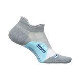 Elite Light Cushion No Show Tab Socks Feetures - GRAY SKY