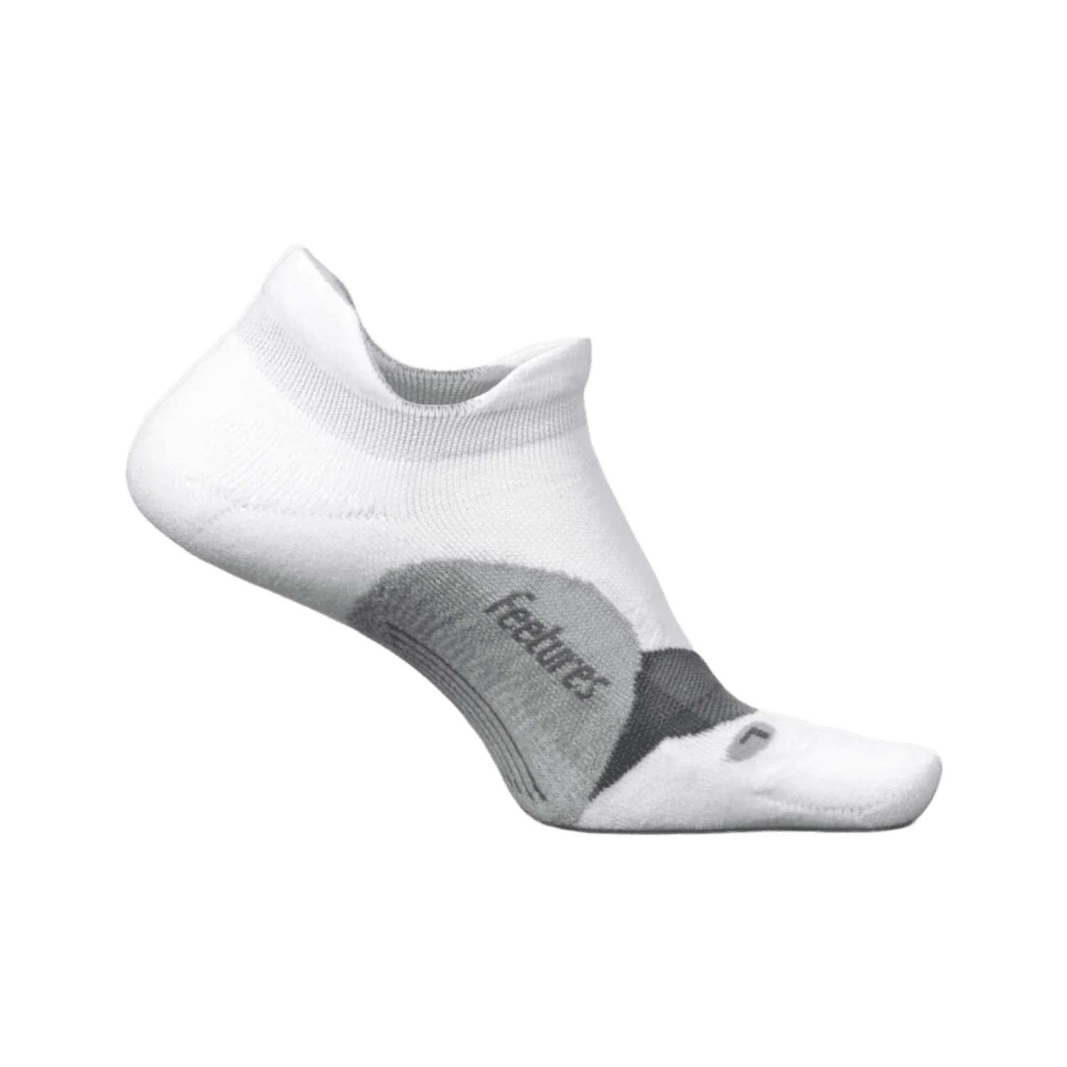 Elite Light Cushion No Show Tab Socks Feetures - WHITE / S