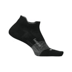 Elite Ultra Light No Show Tab Socks Feetures - BLACK / S