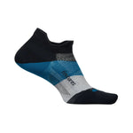 Elite Ultra Light No Show Tab Socks Feetures - BLACK SEA / S