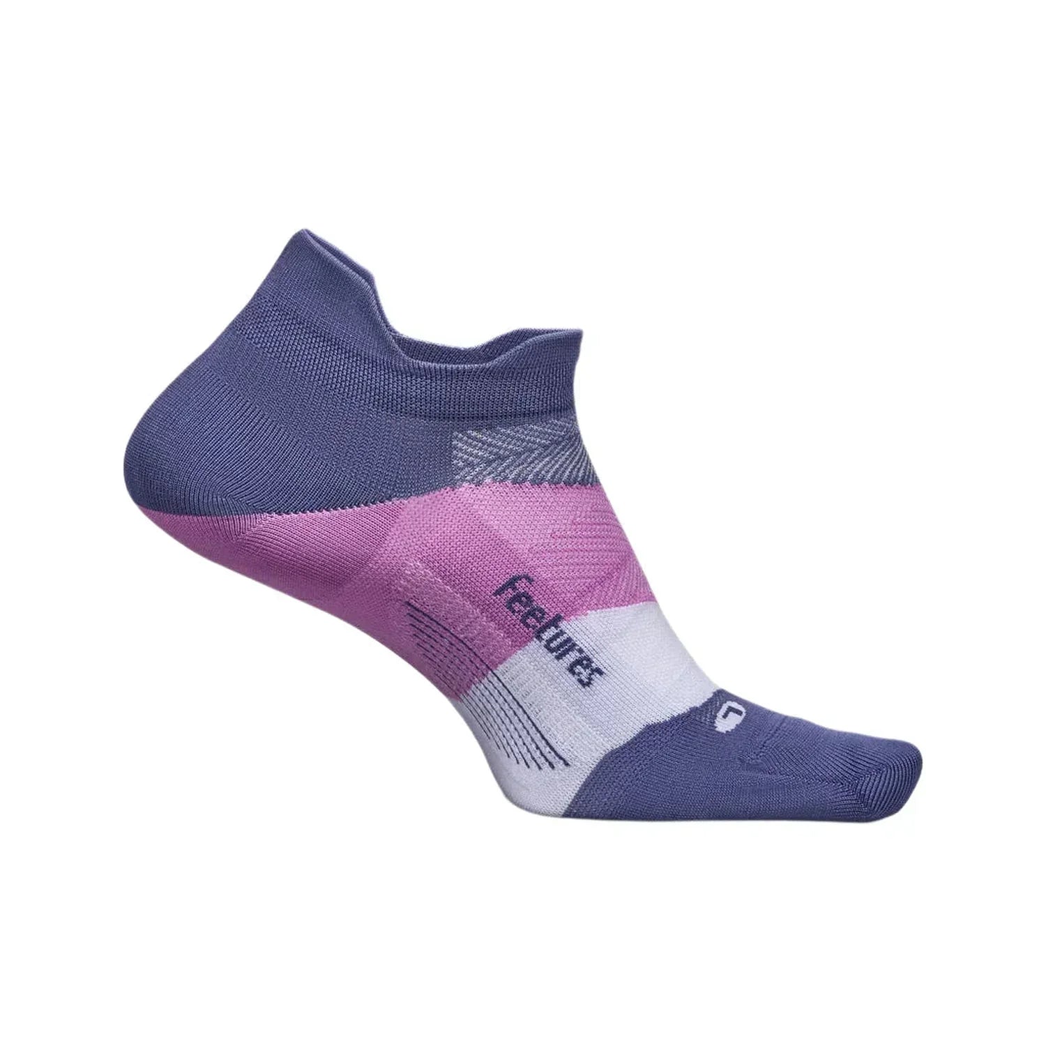 Elite Ultra Light No Show Tab Socks Feetures - FUTURE DUSK