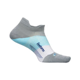 Elite Ultra Light No Show Tab Socks Feetures - GRAY SKY / S