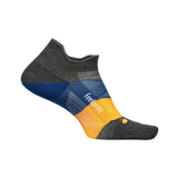 Elite Ultra Light No Show Tab Socks Feetures - IRON SEAL / S