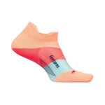 Elite Ultra Light No Show Tab Socks Feetures - VIBRANT REEF