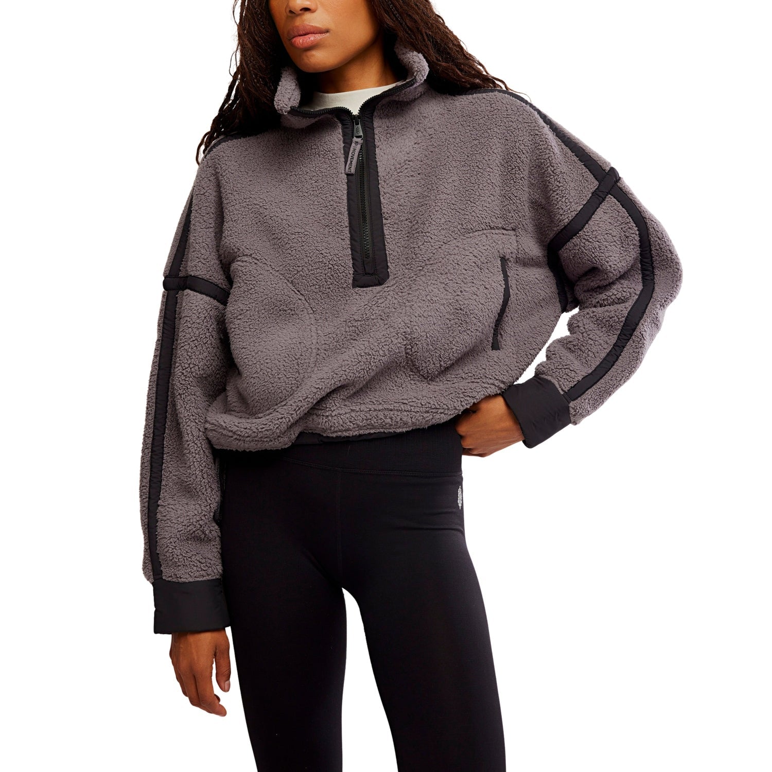 Women’s Mountain High 1/2 Zip FP Movement - 0052 GUNMETAL