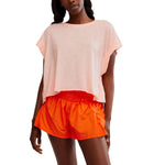 Women’s My Time Tee FP Movement - 8825 PASTEL PEACH COMBO