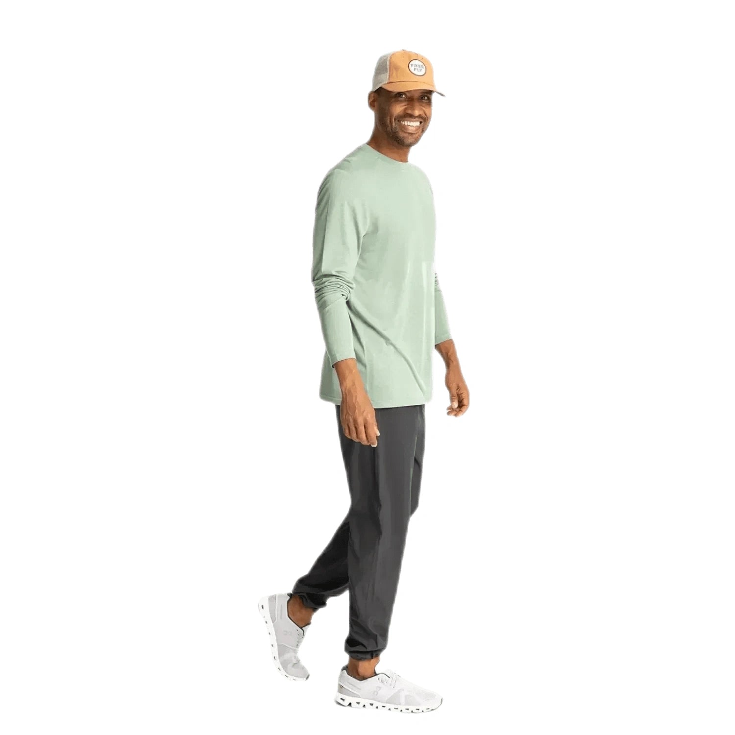 Men’s Bamboo Lightweight Long Sleeve Free Fly Apparel