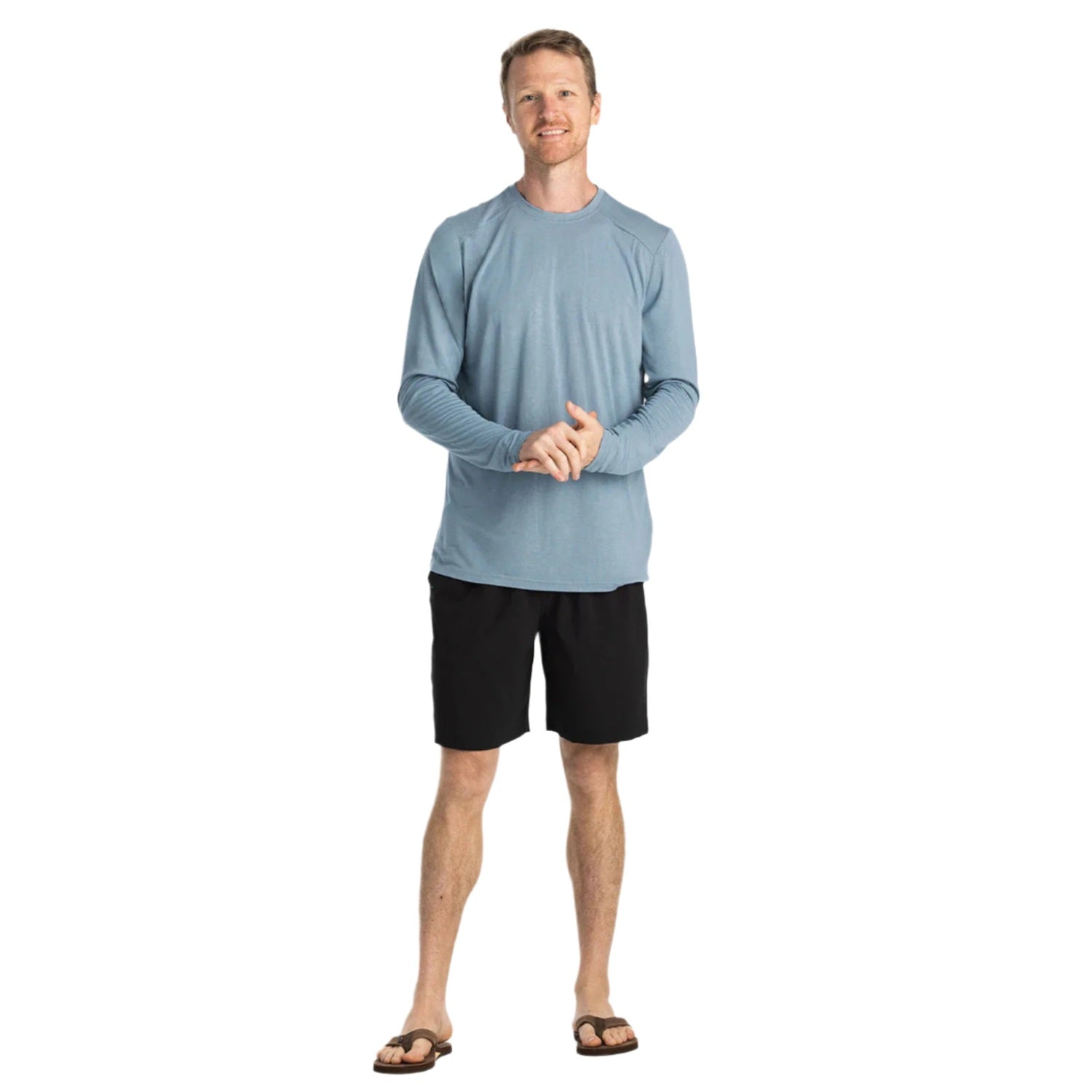 Men’s Bamboo Lightweight Long Sleeve Free Fly Apparel