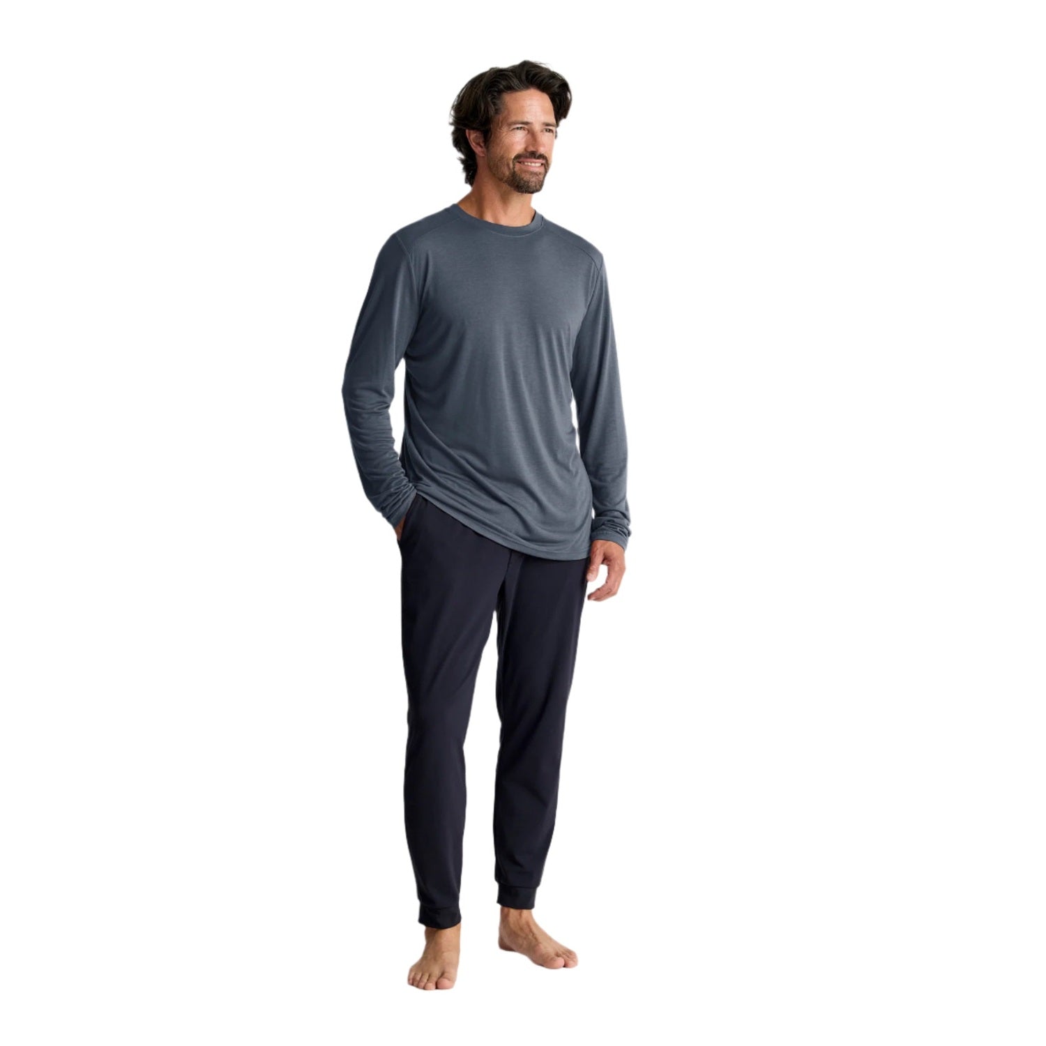 Men’s Bamboo Lightweight Long Sleeve Free Fly Apparel