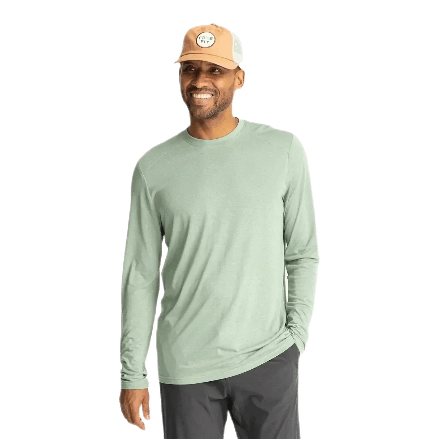 Men’s Bamboo Lightweight Long Sleeve Free Fly Apparel