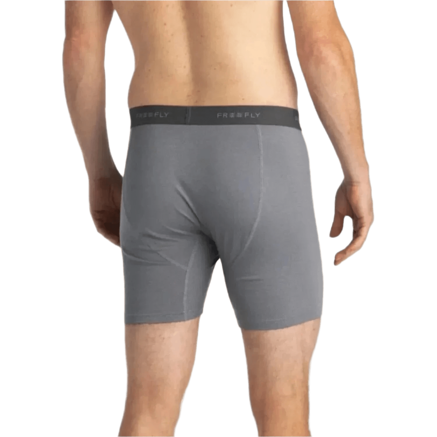 Men’s Bamboo Motion Boxer Brief Free Fly Apparel - SLATE / S