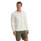 Men’s Bamboo Slub Hoodie II Free Fly Apparel - SEA SALT / S