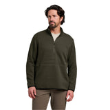 Men’s DownValley Quarter Zip Free Fly Apparel - DARK FOREST