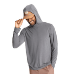 Men’s Elevate Lightweight Hoodie Free Fly Apparel - SMOKE