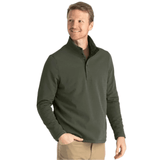 Men’s Gridback Fleece Snap Pullover Free Fly Apparel - DARK