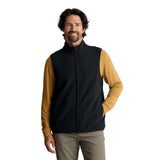 Men’s Gridback Fleece Vest Free Fly Apparel - BLACK / S