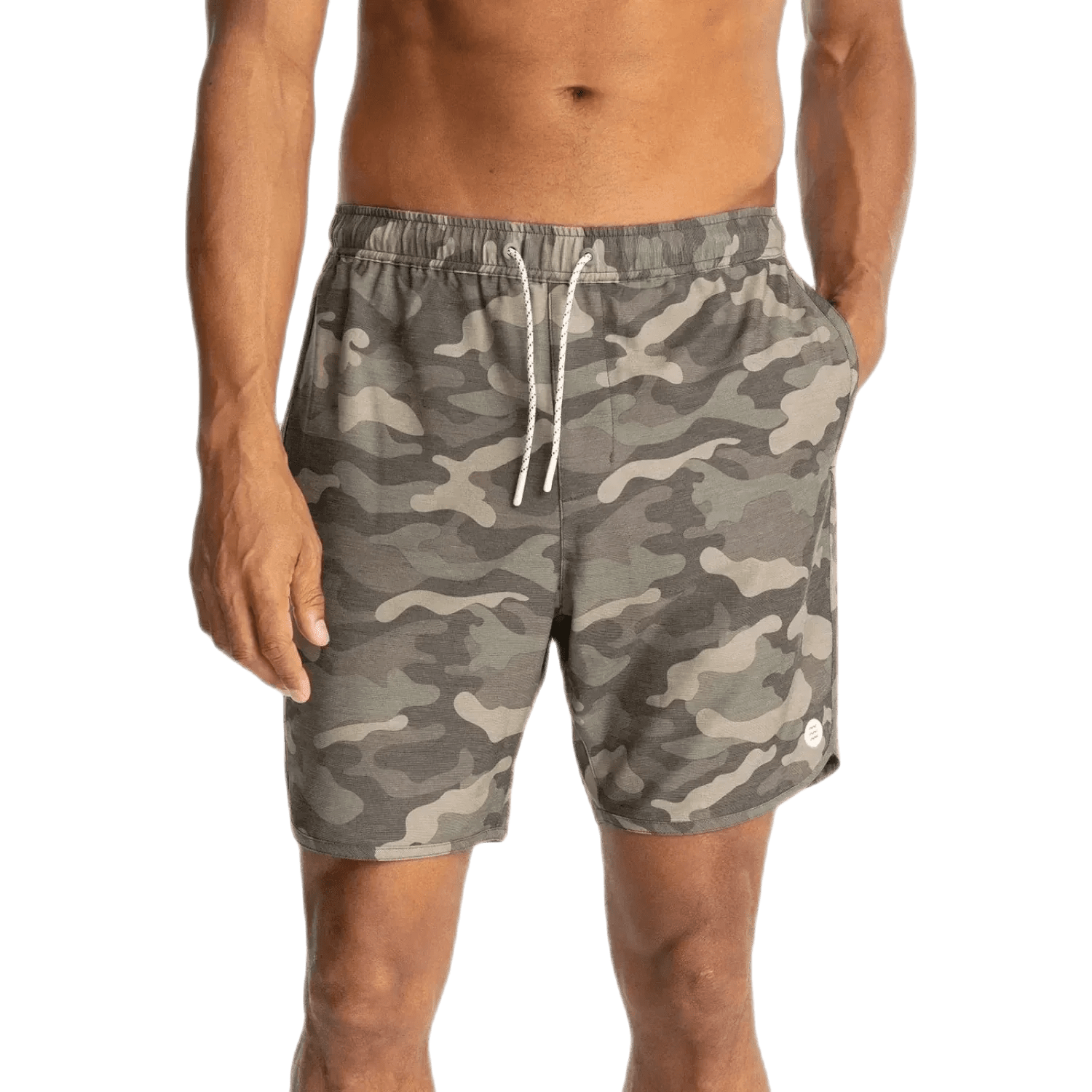 Men’s Reverb Short Free Fly Apparel - WOODLAND CAMO PRINT