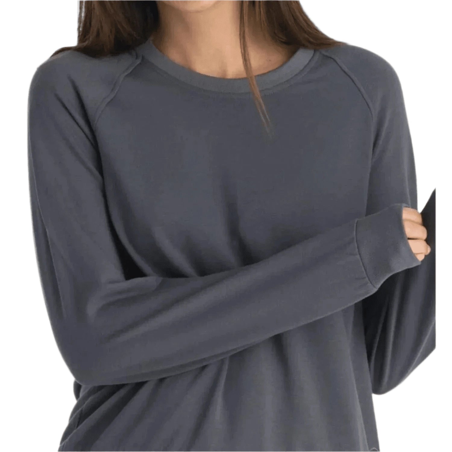 Women’s Bamboo Lightweight Fleece Crew Free Fly Apparel