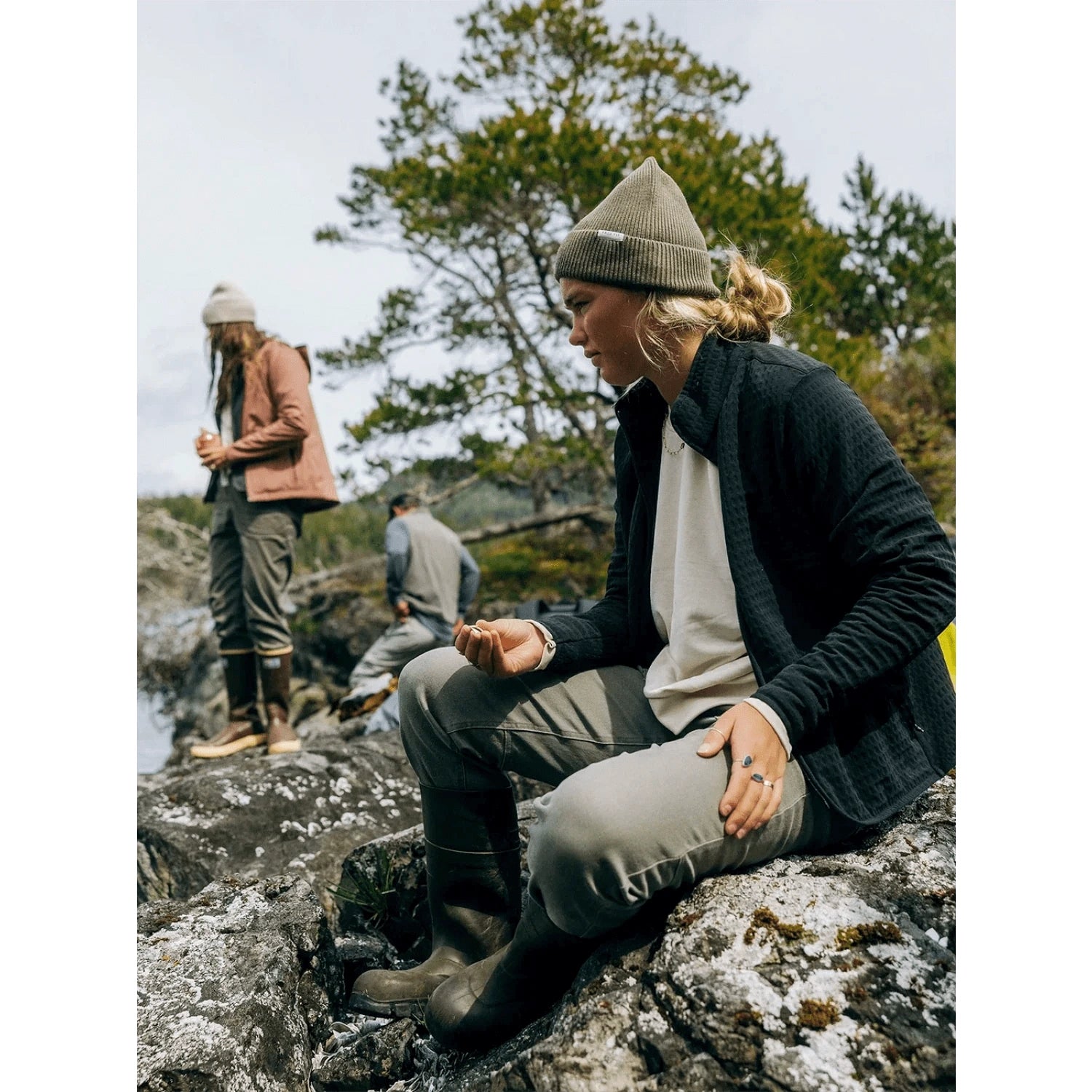 Women’s Bamboo Lightweight Fleece Crew Free Fly Apparel