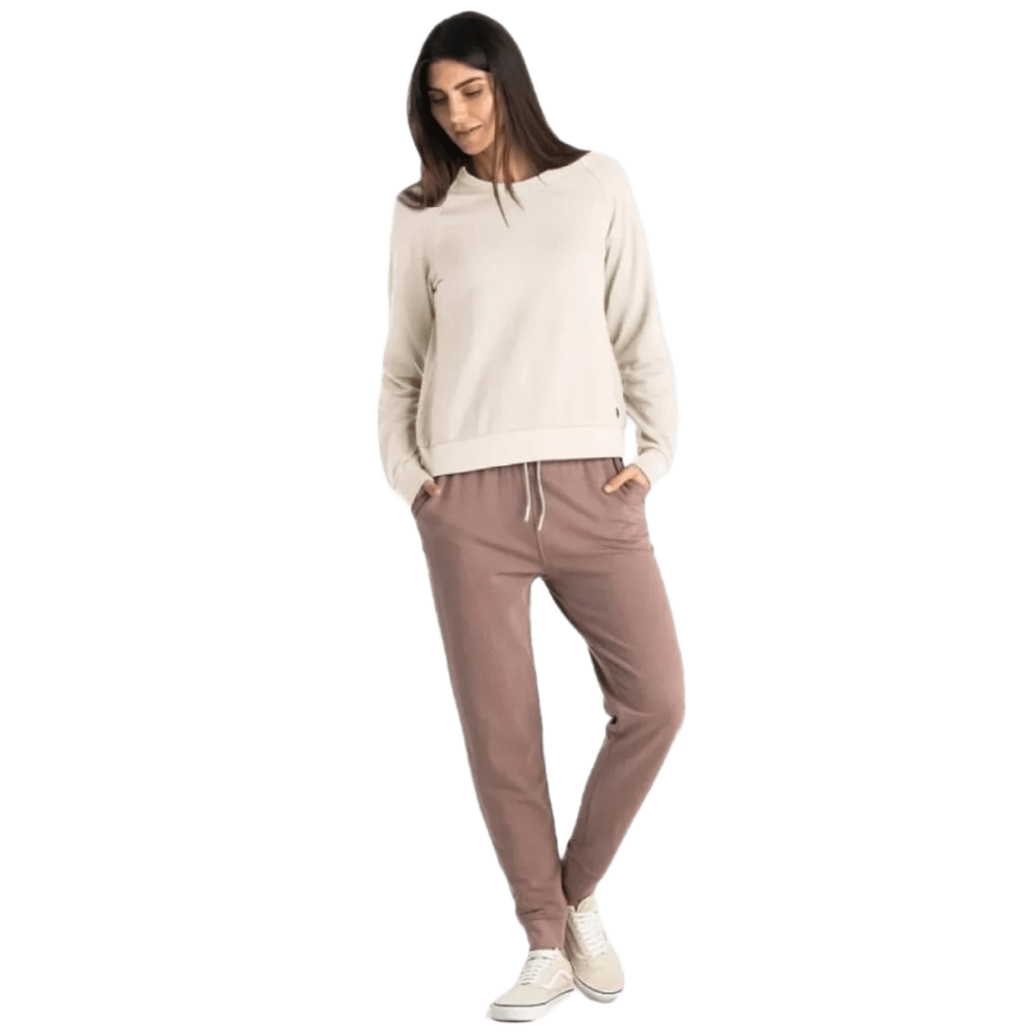Women’s Bamboo Lightweight Fleece Crew Free Fly Apparel