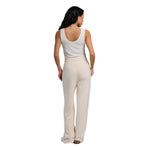 Women’s Bamboo Lightweight Fleece Wide Leg Pant Free Fly