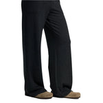 Women’s Bamboo Lightweight Fleece Wide Leg Pant Free Fly