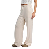 Women’s Bamboo Lightweight Fleece Wide Leg Pant Free Fly