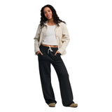 Women’s Bamboo Lightweight Fleece Wide Leg Pant Free Fly