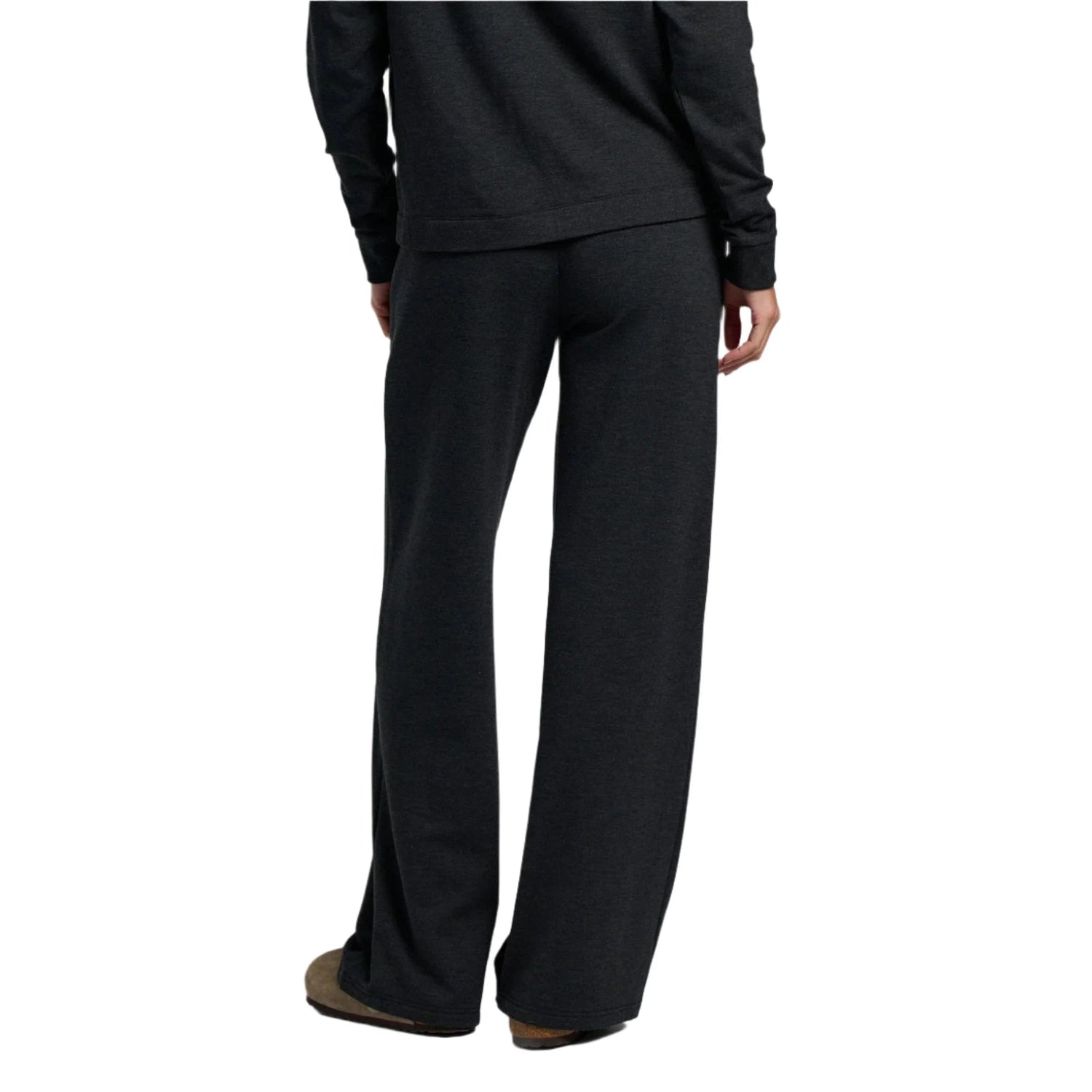 Women’s Bamboo Lightweight Fleece Wide Leg Pant Free Fly