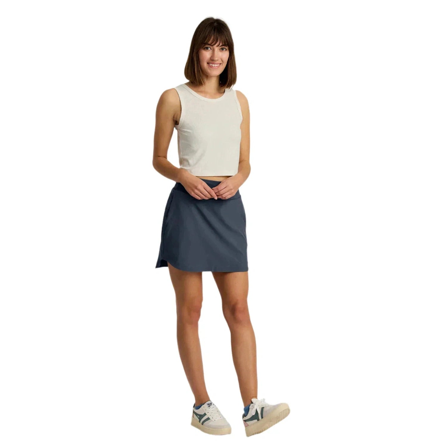 Women’s Bamboo-Lined Active Breeze Skort - Long Free Fly