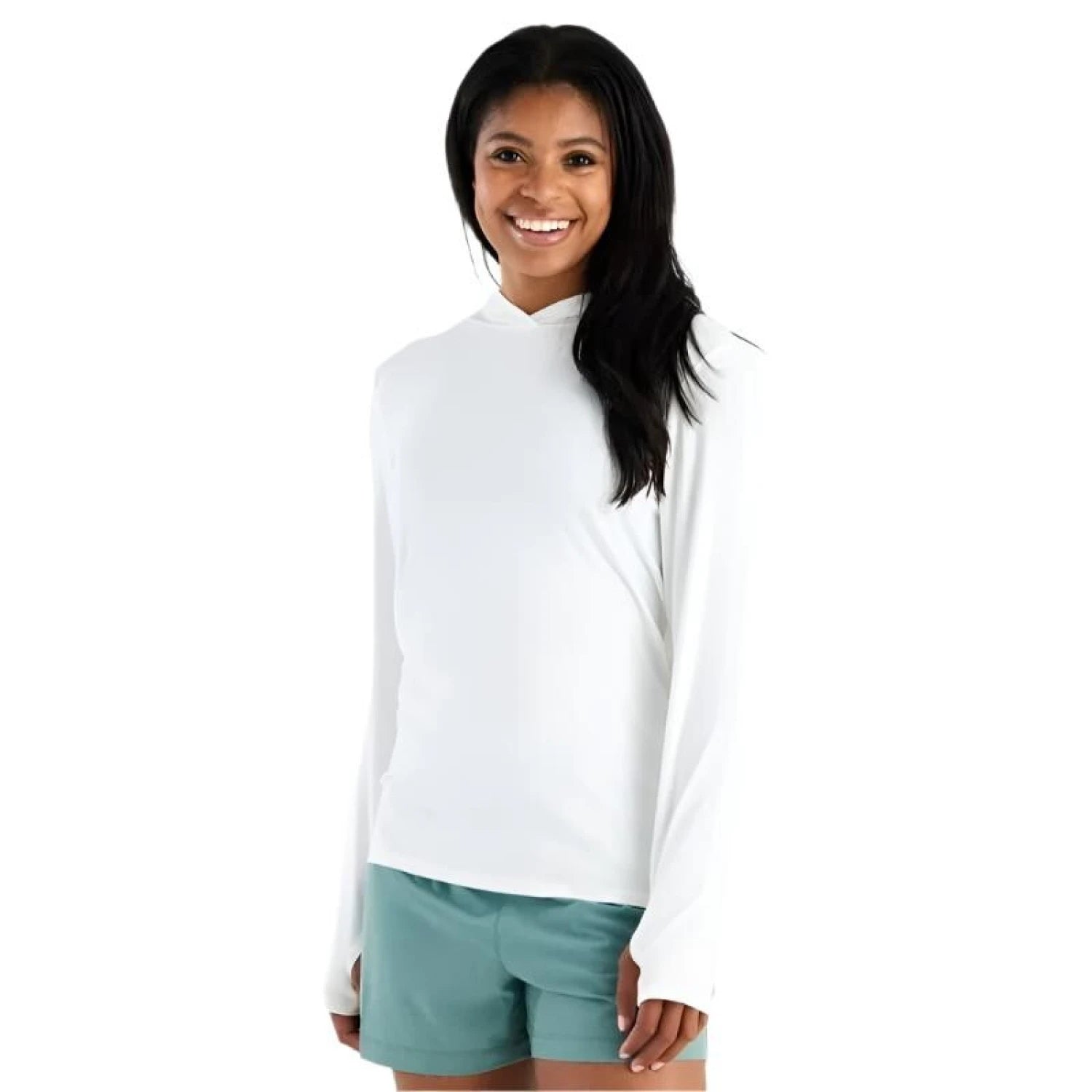 Women’s Bamboo Shade Hoody II Free Fly Apparel - BRIGHT