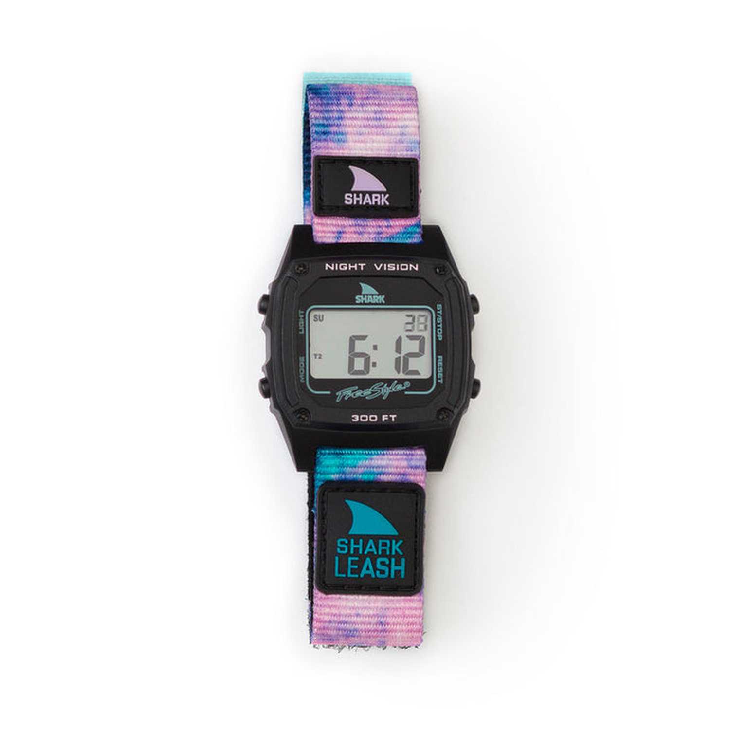 Shark Classic Leash Freestyle - TIE-DYE BLACK TWIST