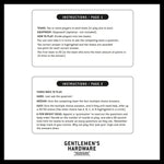 Adventure Trivia Gentlemen’s Hardware