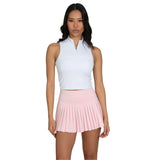Women’s Pleated Tennis Skirt Gold Hinge